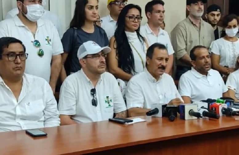 Fiscalía admite denuncias contra Camacho, Cuéllar y Calvo por el paro en Santa Cruz