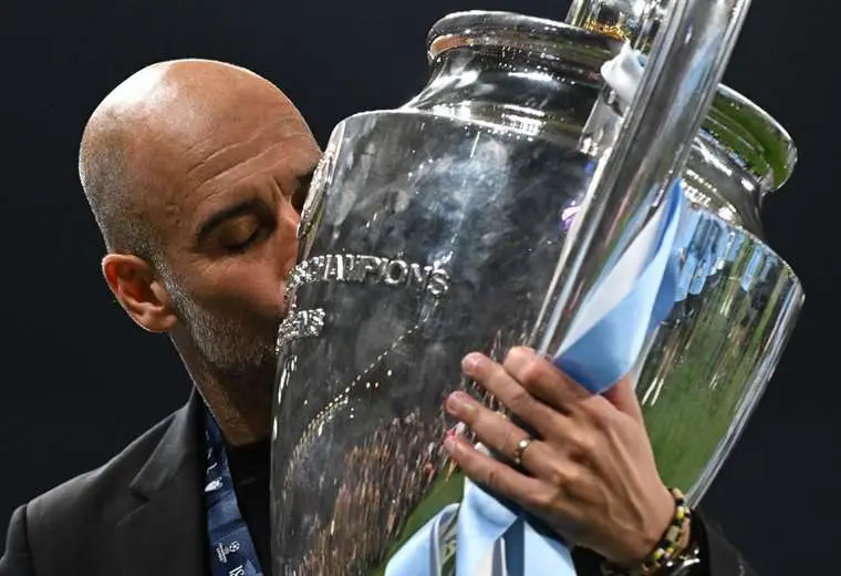 Guardiola, DT de Manchester City: «El trabajo está hecho»