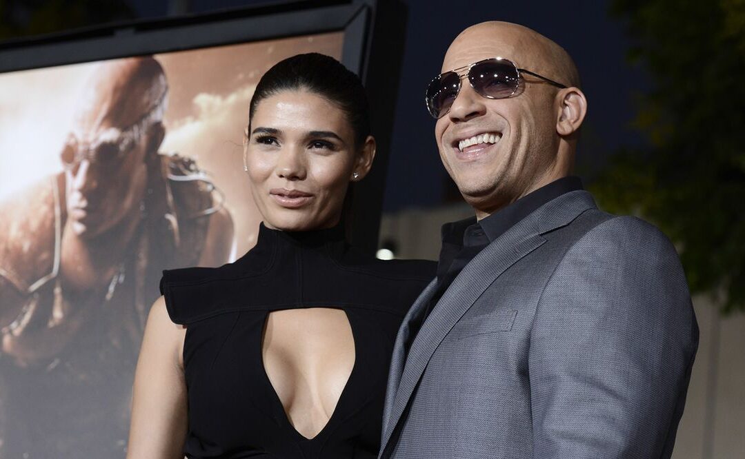 Así formó su bella familia Vin Diesel con su esposa, la modelo mexicana Paloma Jiménez