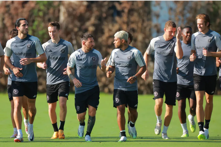 Messi ya se entrena y se dispara la expectativa por su debut que sería este viernes