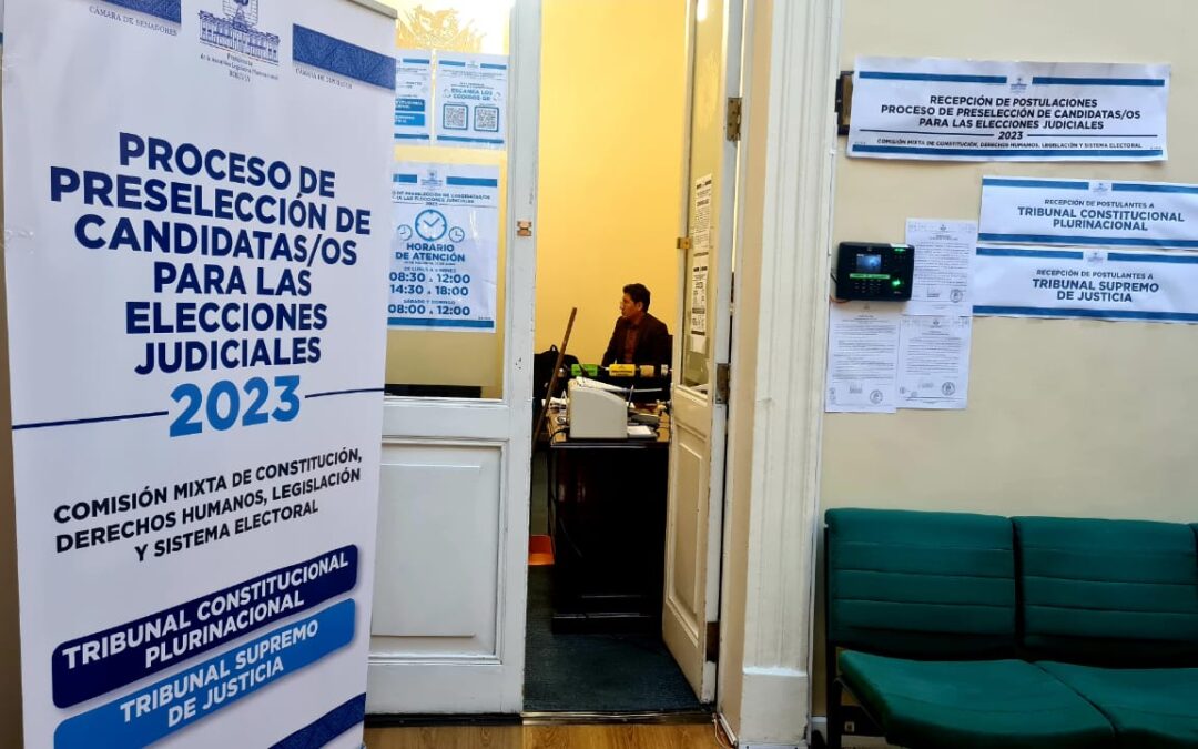 TSE deja en manos de la ALP viabilizar las elecciones judiciales