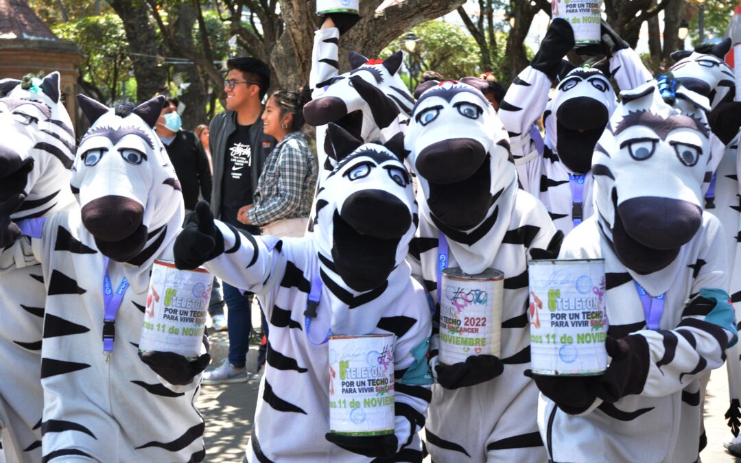 Teletón por el cáncer en octubre, el 13 y en plaza 25 de mayo