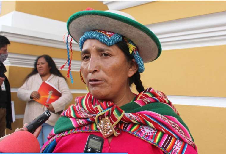 Lidia Patty es vicecónsul de Bolivia en Argentina