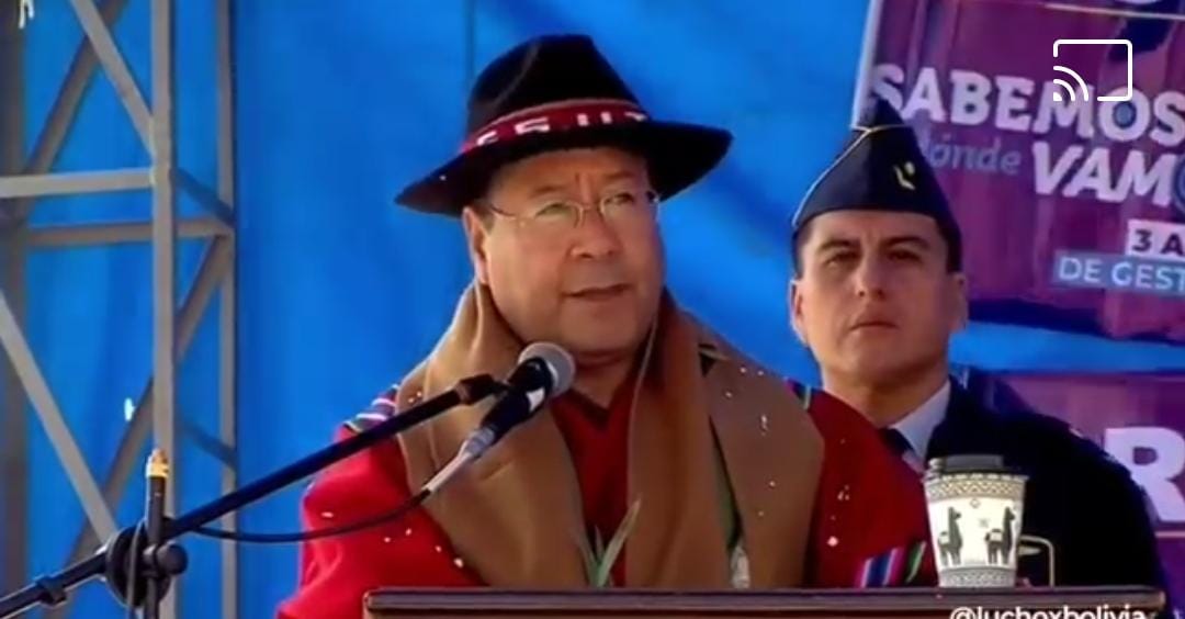“Quieren culparnos de la división”: Arce dice que el país vive una coyuntura política delicada