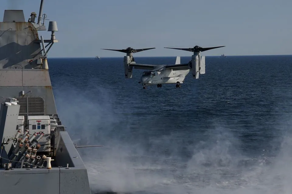 El ejército de EE.UU. deja en tierra un avión V-22 Osprey tras un accidente mortal en Japón
