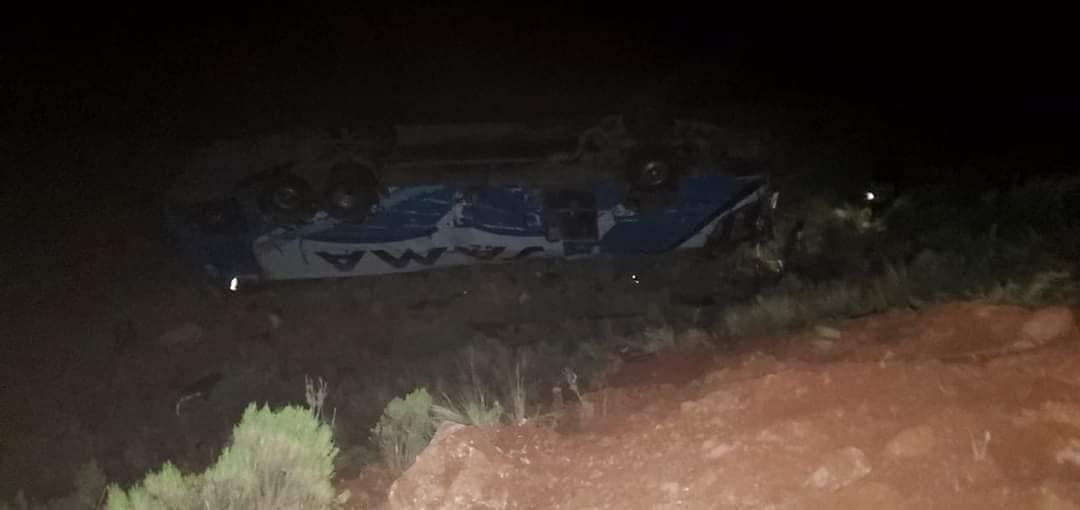 Accidente en la ruta Tarija-Cochabamba deja 5 muertos y 25 heridos