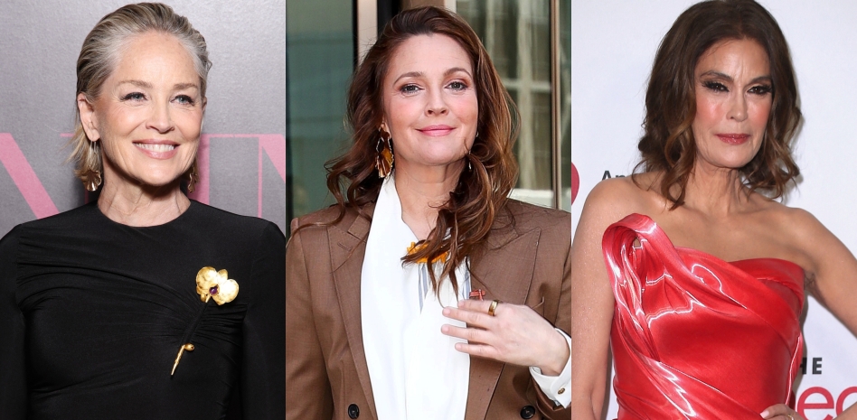 Sharon Stone, Teri Hatcher y Drew Barrymore ligan en apps; estas son sus desastrosas citas