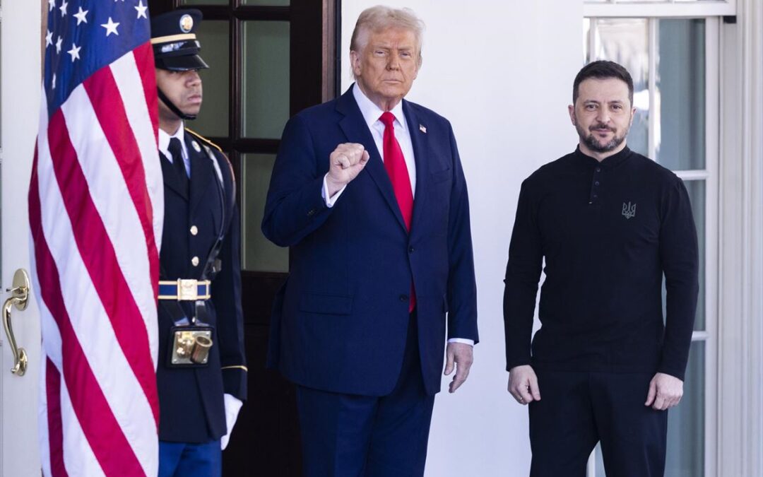Trump afirma que las conversaciones sobre Ucrania «van por buen camino» tras hablar con Zelenski