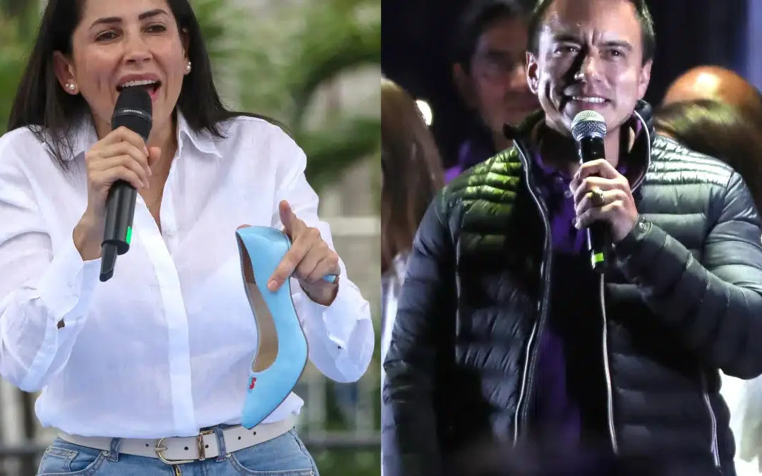 El presidente Daniel Noboa y la correísta Luisa González se disputarán la Presidencia de Ecuador en segunda vuelta