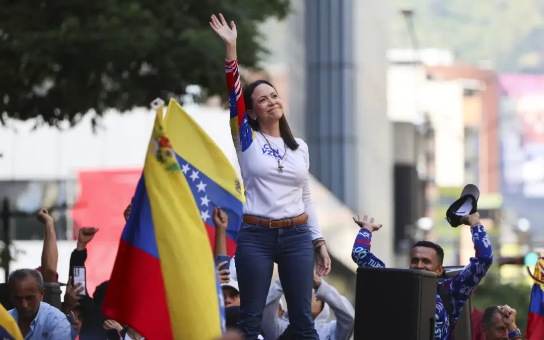 María Corina Machado, tras ser detenida y liberada por Maduro: «Estoy en un lugar seguro y con más determinación que nunca»
