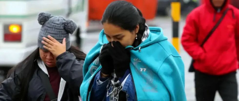 Ingresa un frente frío con descenso de temperaturas, heladas y tormentas eléctricas
