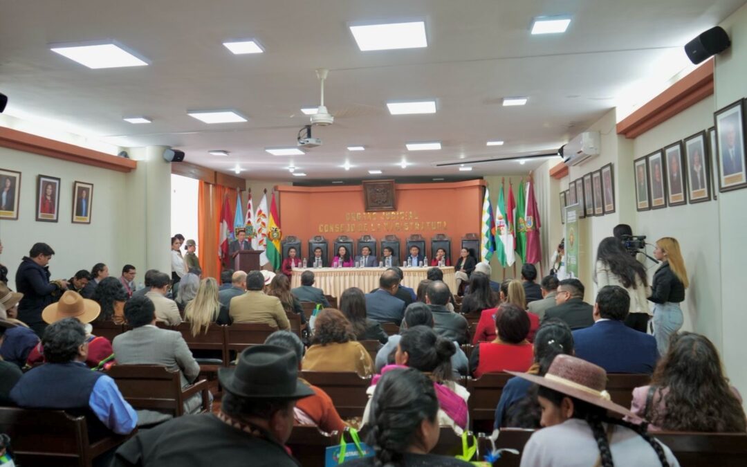 CONSEJO DE LA MAGISTRATURA PRESENTA SU RENDICIÓN PÚBLICA DE CUENTAS INICIAL 2025