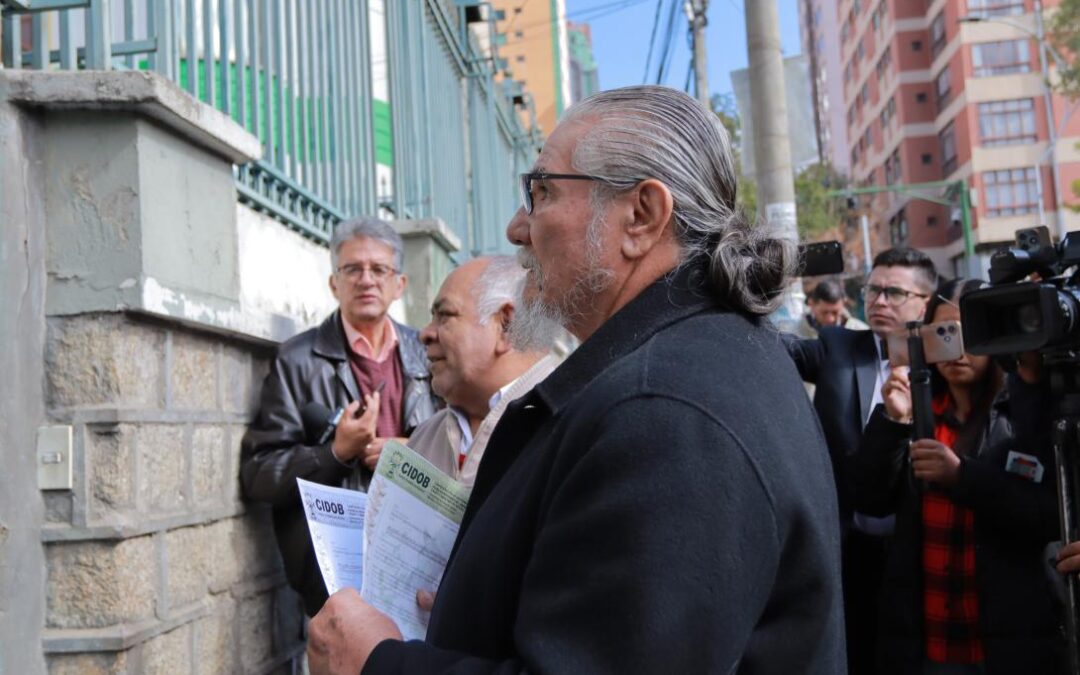 CIDOB insiste en participar de las elecciones y amenaza al TSE con proceso penal
