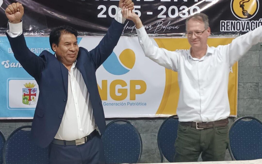 Dunn es candidato de Nueva Generación Patriótica junto a Uriona
