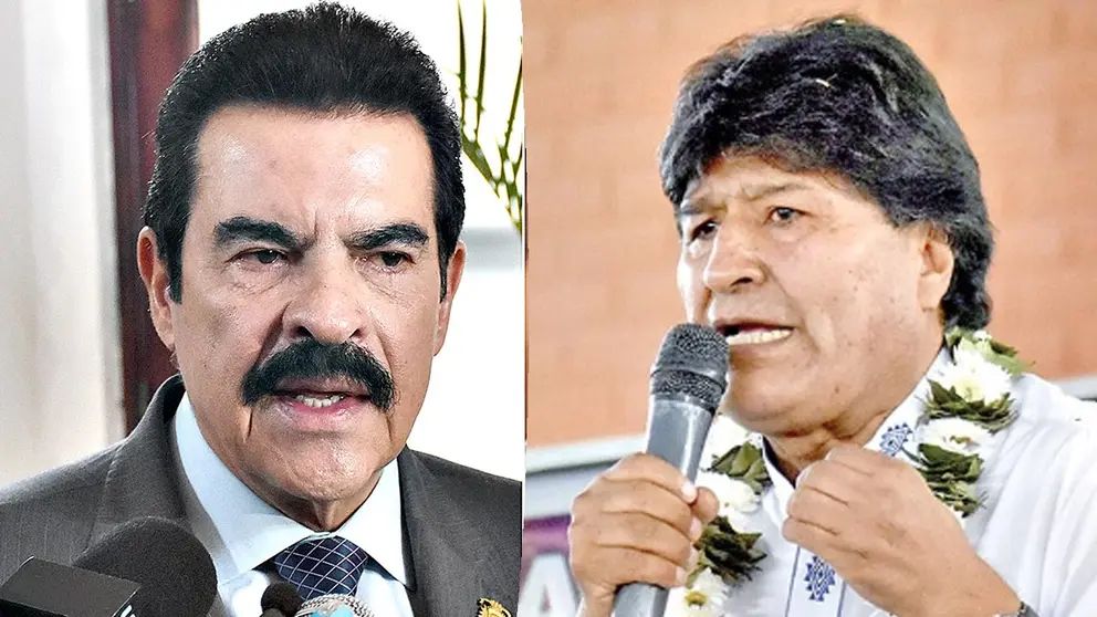 Evo carga contra Manfred: «tiene 15 procesos, 5 sentencias y patrimonio de $ 27 millones en EE.UU»