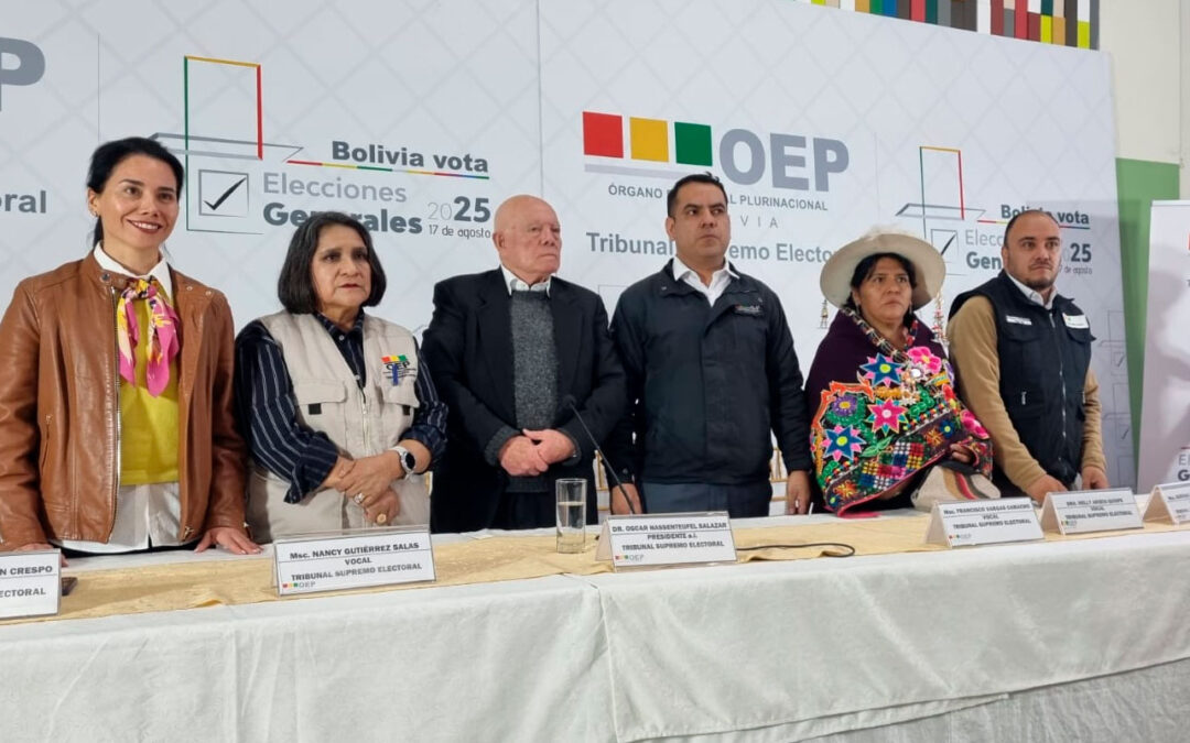 TSE ya prevé la segunda vuelta electoral para el 19 de octubre
